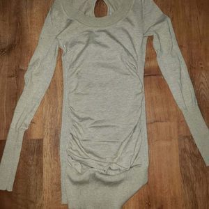 Long Sleeve Beige shirt freshman forever, XS Pre Owned #040